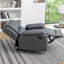 Fauteuil inclinable manuel 35 po en similicuir respirant-940638896