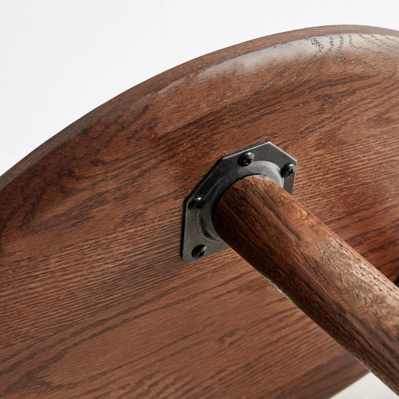 Solid Oak Wood Top Coffee Table