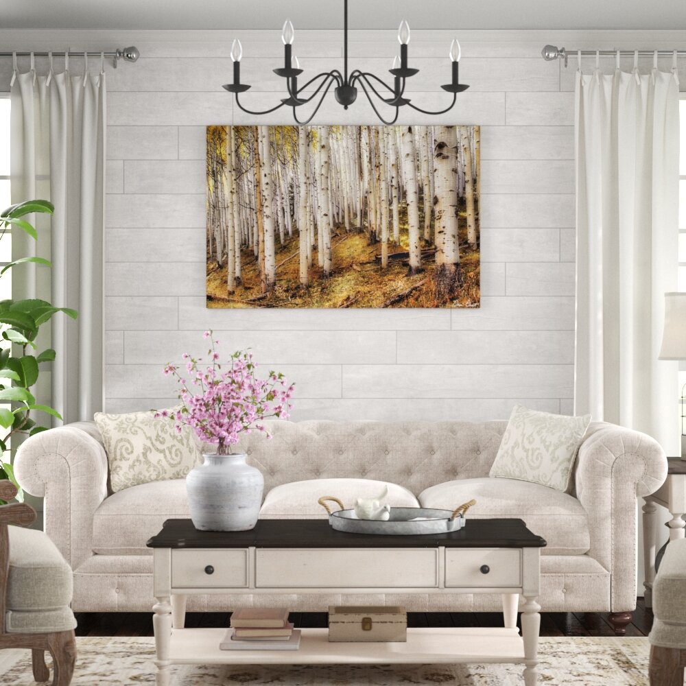 Leinwandbild Aspen Woods von David Drost