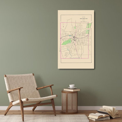 «17 Stories Hurd Gallery», art sur toile tendue: New England Connecticut, Hurd 1893 CTNE0005