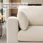 Canapé d'angle modulaire de 292 cm de profondeur avec pouf de rangement, canapé d'angle confortable en forme de nuage 4 pièces-1246490135