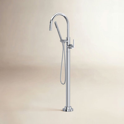 Seymour Floor Tub Spout with Diverter