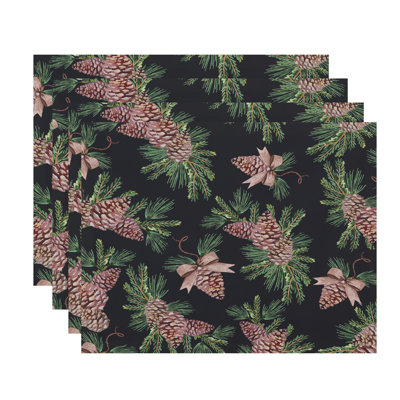 Kordell Polyester Abstract Rectangle Placemat