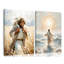 2 Piece Wrapped Canvas Print