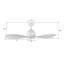 Ventilateur de plafond intelligent de 42 pouces avec télécommande, ensemble d'éclairage inclus-1455717082