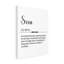 "Words Sisu" par Jean Plout - Art textuel sur toile sans cadre-1570466068