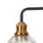 5-Light Modern Dimmable Mercury Glass Chandelier