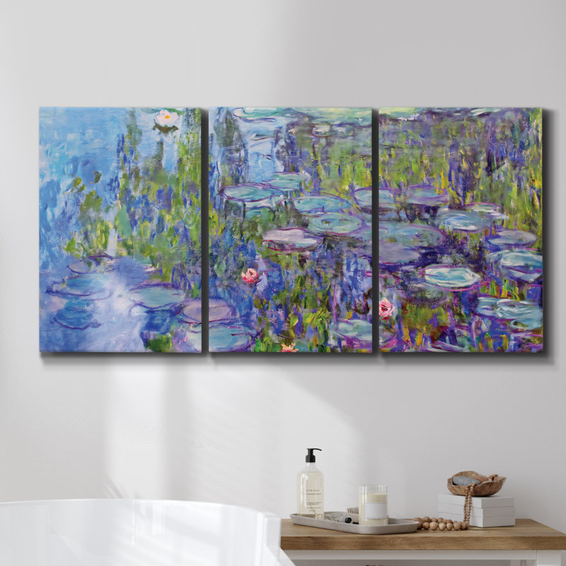 " Summer Marsh II " 3 - Pieces