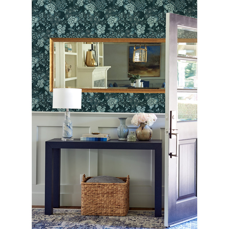 Rouleau de papier peint L 33 pi x l 20,5 po, Bleu marine