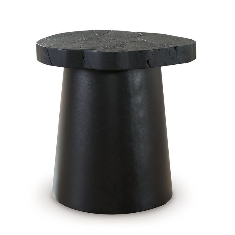 Sosuke Solid Wood Top End Table