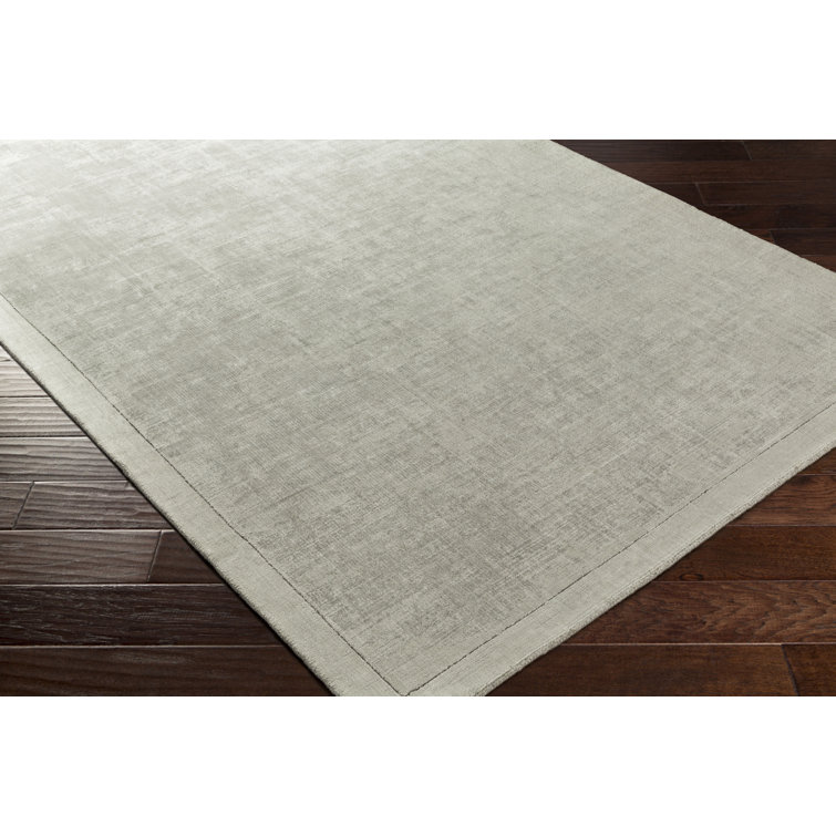 Mckinley Hand Loomed Viscose Light Sage Rug