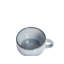 Handmade Stoneware Teacup and Saucer