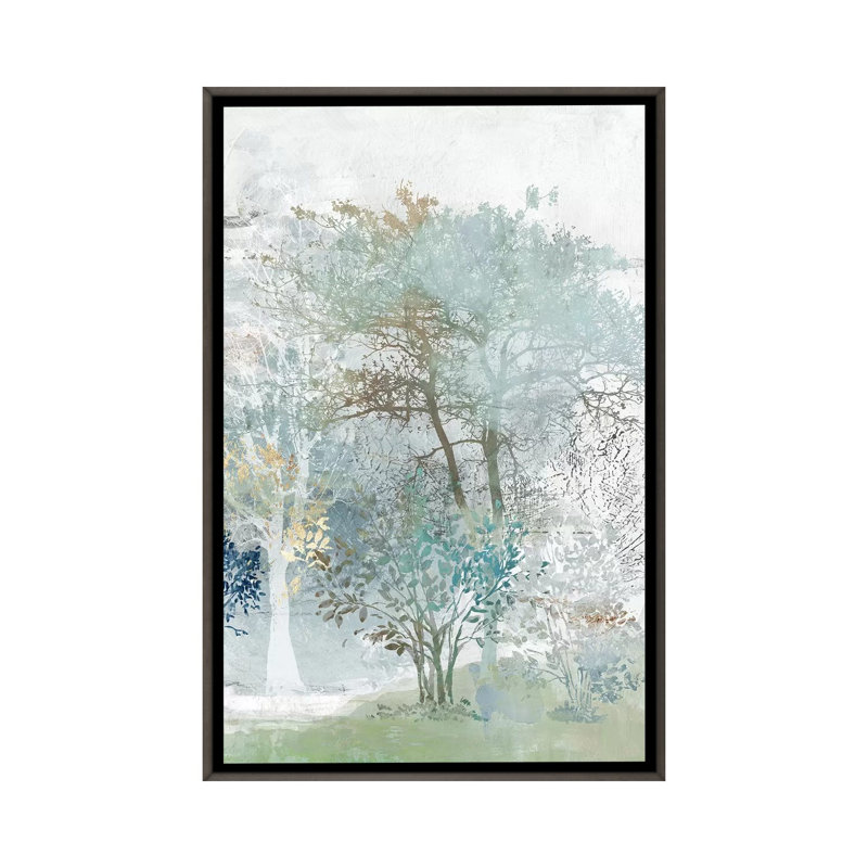 "Silent Mystery II" par Allison Pearce, reproduction d’art, H 60 po x l 40po x P 1,5 po, Pas de tapis