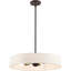 Lustre tambour 4 lumières