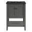 Meuble-lavabo 24 po Modway Prestige-61257099