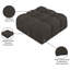 Repose-pieds standard carré de 34 po de large Ames-88514623