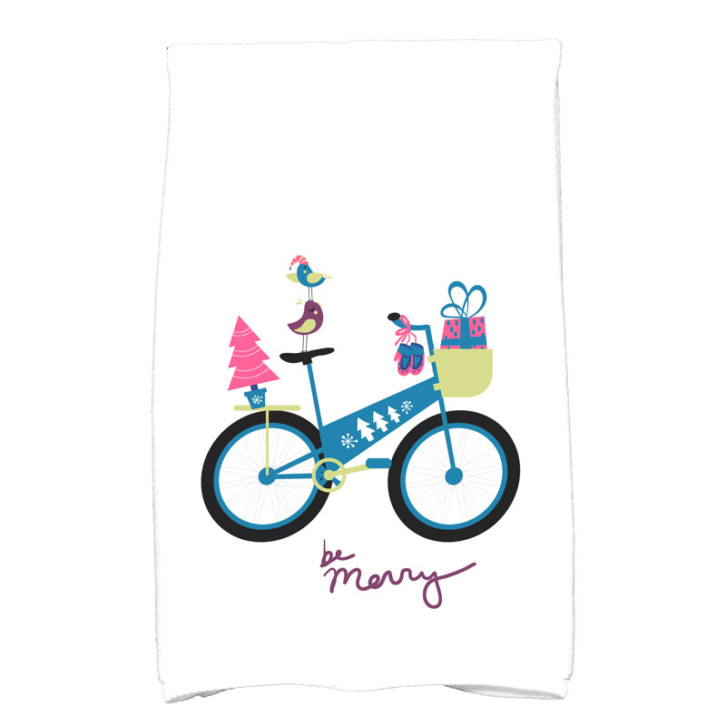 Springville Tea Towel Kitchen Towel, Teal
