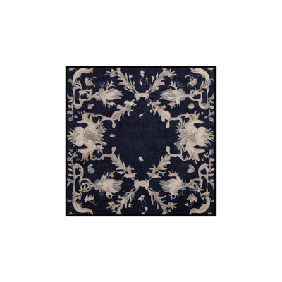 Machine Washable Grey Area Rug