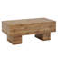 Table basse ergonomique en bois chaud pour le salon
