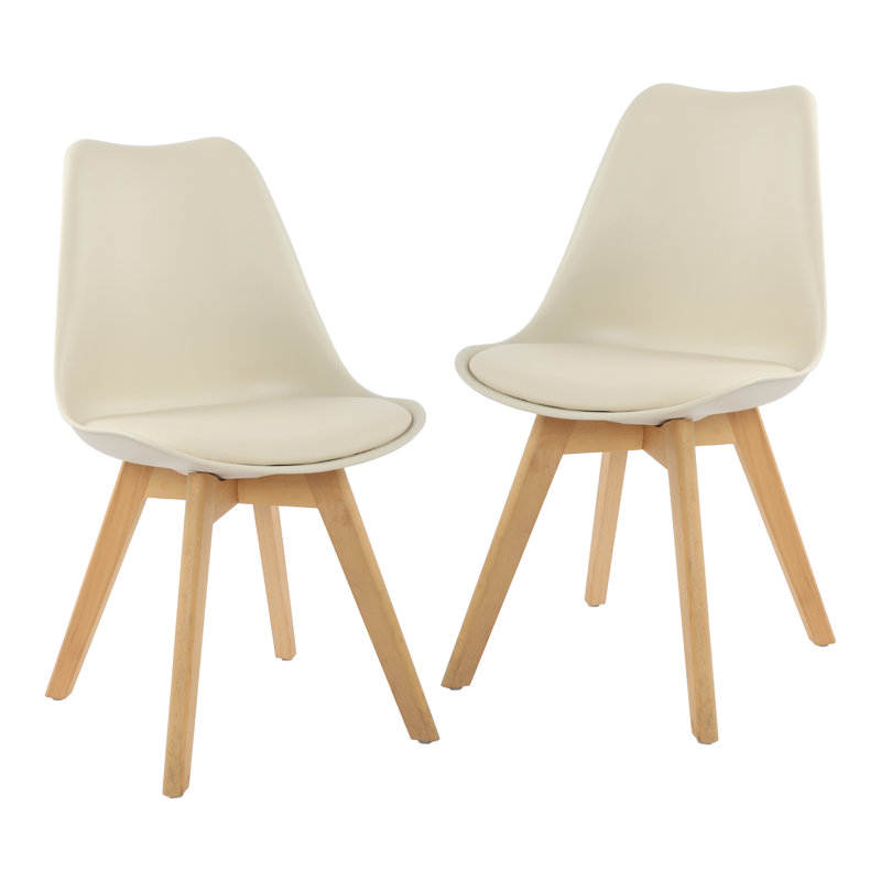 Pascal Upholstered Side Chair, Cream