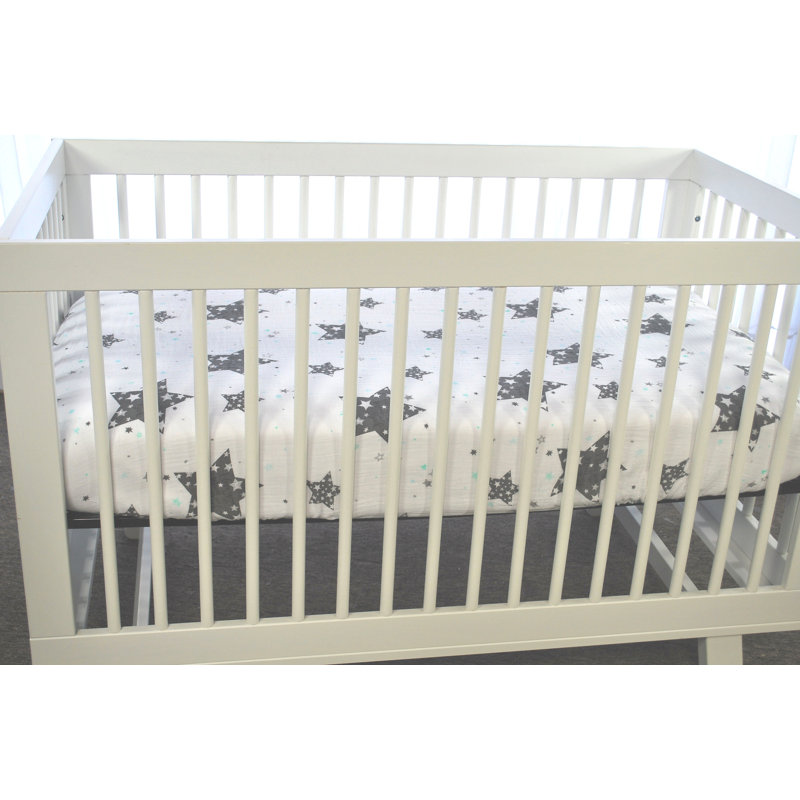 Drap-housse pour lit de bébé Stars Love You To The Moon