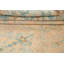 Tapis décoratif en laine de conception unique noué à la main New Age Oushak beige/bleu 9 pi x 12 pi New Age