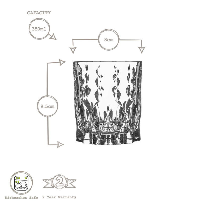337ml Whiskey Glass, 12