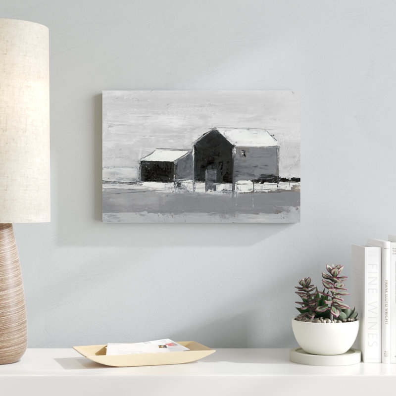 «Dynamic Barn II» par Ethan Harper, reproduction d'art sur toile tendue, H 8 po x l 12 po