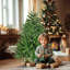 Arbre de Noël artificiel, arbre de Noël complet avec support en métal et structure à charnières-1064707322-1064707327