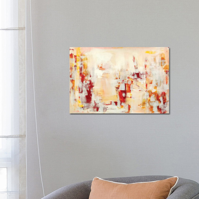 No Place Like Home by Monika Mickute - Wrapped Canvas Painting, 66.04 cm H x 45.72 cm W x 1.91 cm D