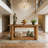 Entryway Table,2-Tier Console Table,Sofa Table