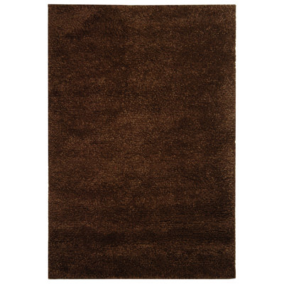 Assar Hand-Knotted Wool/Cotton Brown/Tan Area Rug