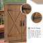 Armoire d'extérieur en bois massif Lean-To-95973147