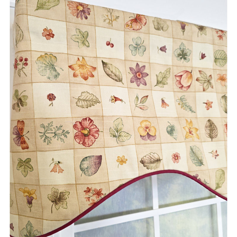 Botanical Cornice Valance