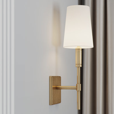 Altera Single Light Steel Dimmable Wallchiere