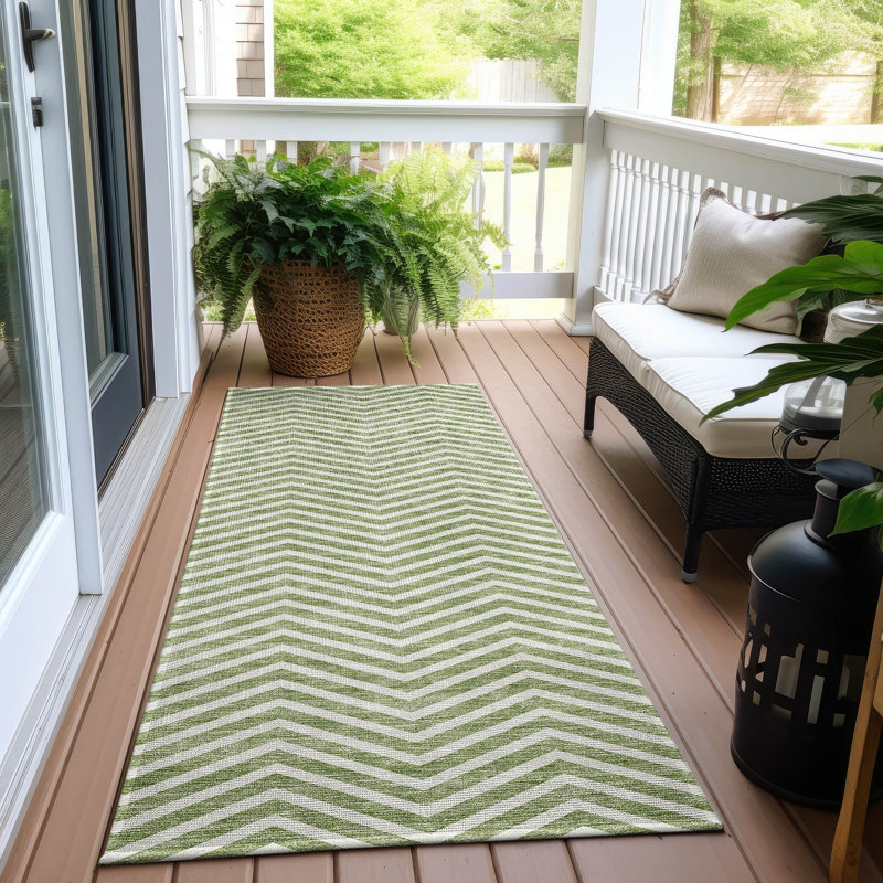 Tapis intérieur / extérieur Maliana, Tapis de couloir 2 pi 3 po x 7 pi 6 po