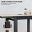 Table de salle à manger extensible pour l'extérieur avec structure en aluminium et conception à lattes pour une utilisation polyvalente et durable
