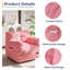 Fauteuil à billes en velours côtelé-350177528