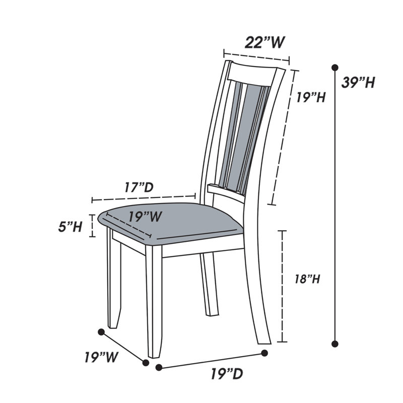 Chaise de salle à manger