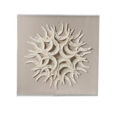 Boho Abstract Wall Decor on Glass
