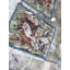 Hand-Knotted High-Quality Blue and Red Area Rug