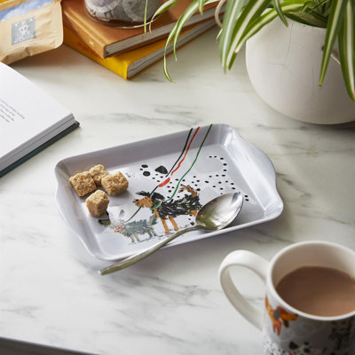 Dog Days Melamine Tray