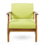 Fauteuil club, vert