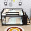 4 Drawers Wood Bunk Bed With Shelves-581376245-581376243