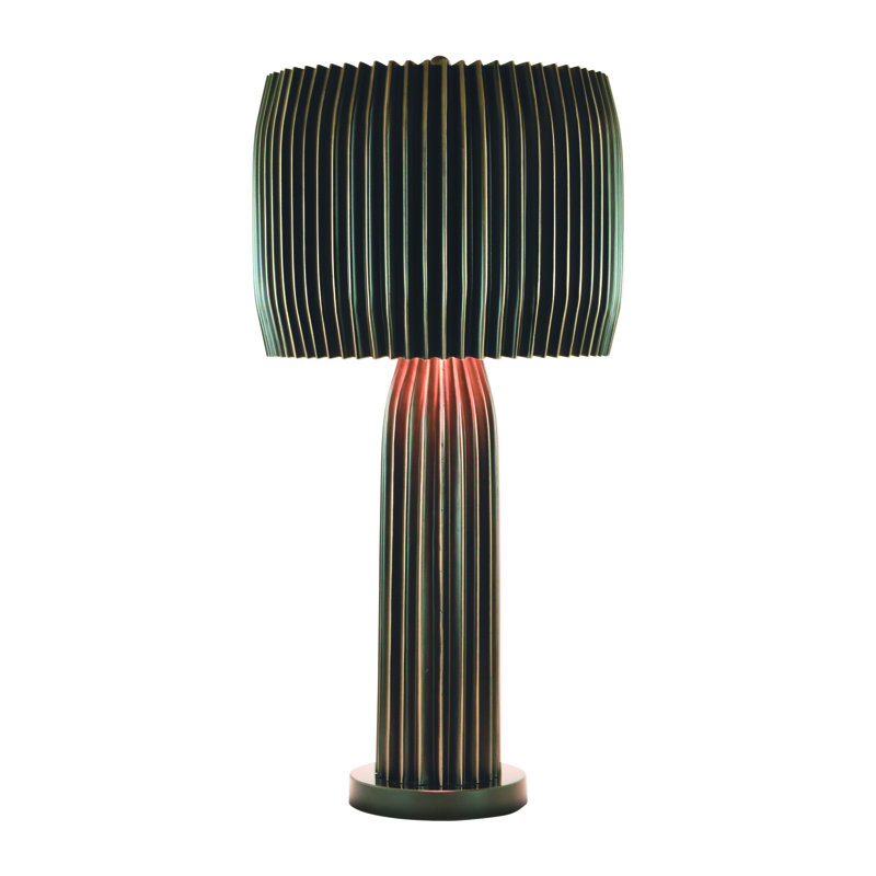 Lampe de table à sertir - bronze