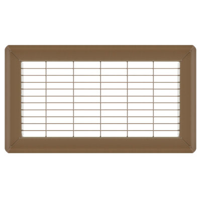 Brown Heavy Gauge Floor Grill
