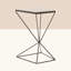 Aiden Cross Legs End Table
