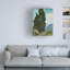 «Cypresses 1889» par Vincent Van Gogh, impression sur toile tendue-364901545