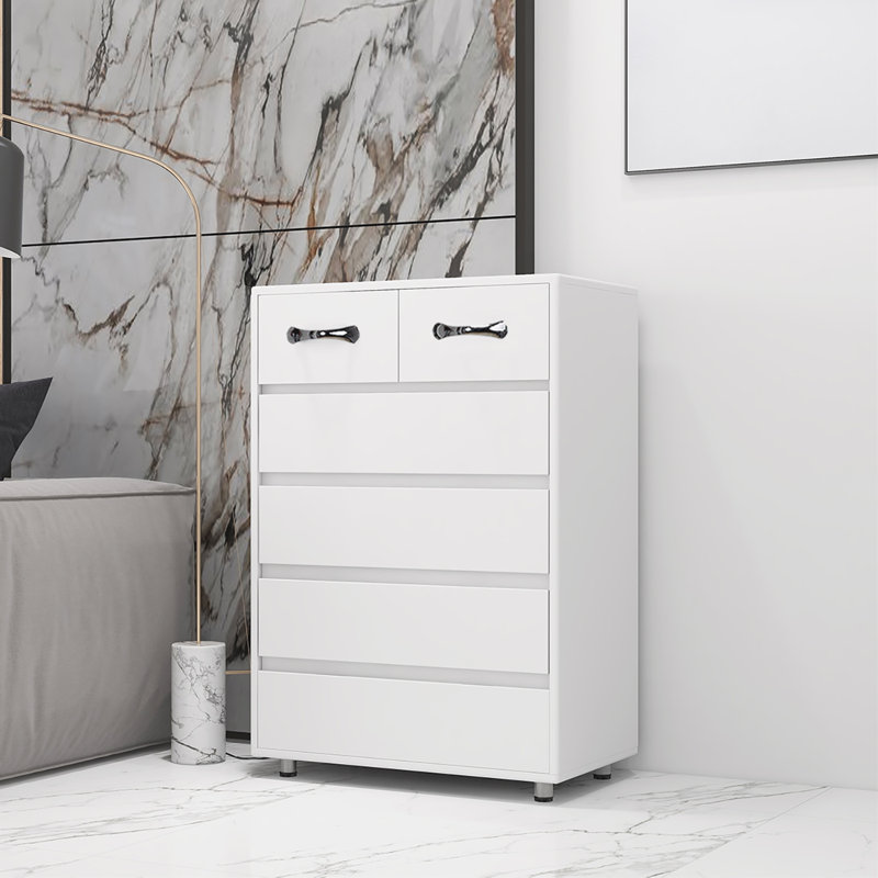Versatile Multi-Drawer Side Table for Home Organization and Decoration