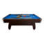 Table de billard professionnelle 8 pi VINTAGE BLUE avec bancs de rangement, retour de balle et accessoires complets-61899847